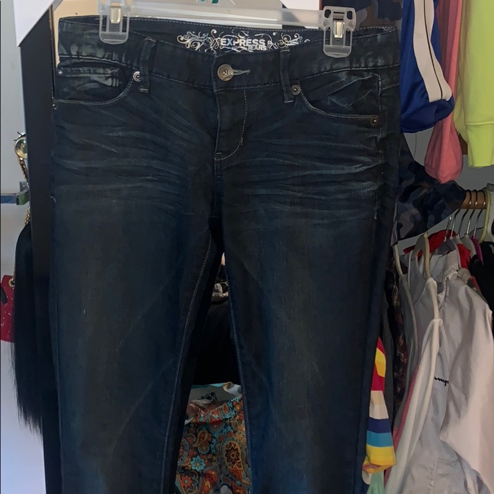Straight leg express pants